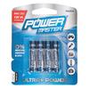 Super alkaliczne baterie AAA LR03, 4 szt., 4 szt., Powermaster 537212