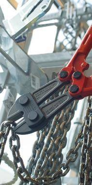 Nożyce dźwigniowe do prętów z wymienną głowicą tnąca z rękojeściami wielokomponentowymi 910 mm KNIPEX 71 72 910