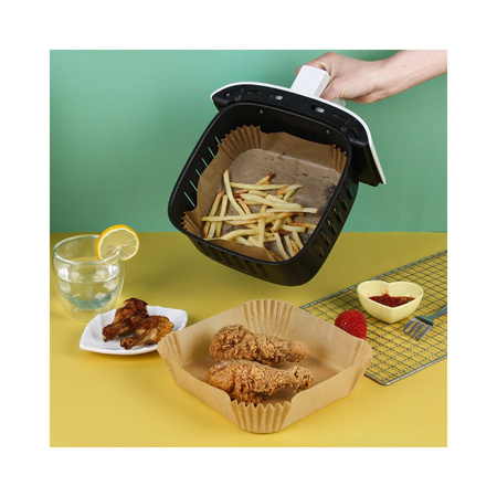 Wkład papierowy do pieczenia w frytkownicy 20x20cm Klausberg KB-7782