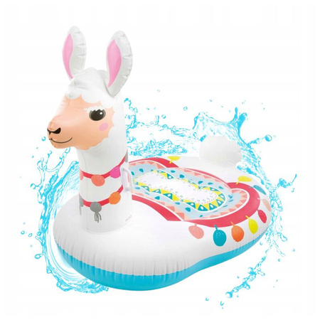 Materac do pływania plażowy Lama 135 x 94 x 112 cm INTEX