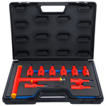 Zestaw 10 nasadek z bitem VDE, profil T (Torx) T20-T55, napęd 12,5 mm (1/2"), BGS 7131