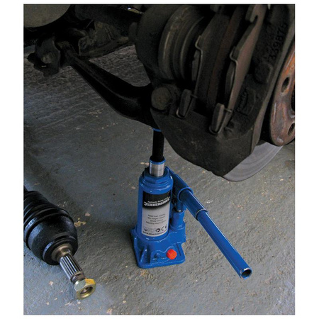 Podnośnik hydrauliczny butelkowy, 2 tony, Silverline 427711