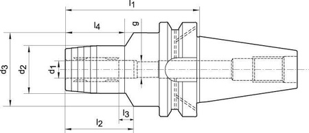 Uchwyt zaciskowy hydrauliczny JIS6339ADB 12x90mm BT50 WTE