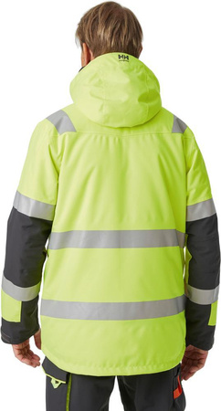 Kurtka zimowa ALNA ostrzegawczo żółto-hebanowa rozmiar 2XL Helly Hansen