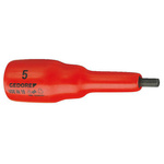 Izolowana nasadka z bitem imbusowym 6 mm, napęd 1/2", Gedore VDE IN 19 5, 6124480