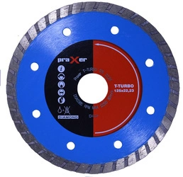 Tarcza diamentowa T-TURBO 125mm PRAXER