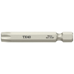 Bit TORX HF TX40 x 50 mm, 1/4" z funkcją przytrzymywania E6,3 Wera