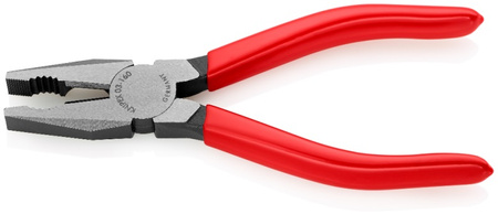 Szczypce uniwersalne z rękojeściami powlekanymi tworzywem sztucznym160 mm KNIPEX 03 01 160