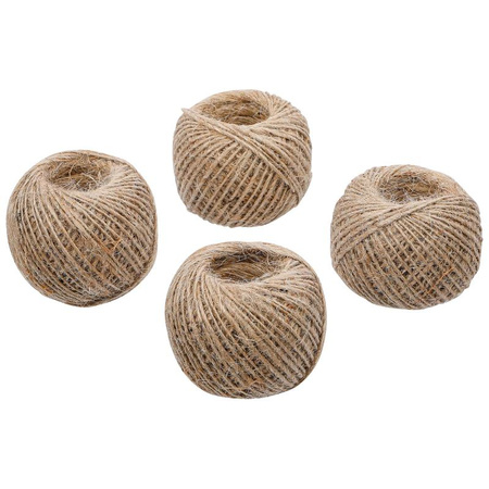 Zestaw sznurków do paczek 1 mm x 45 m 4 szt., BGS Diy 80814