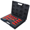 Zestaw 10 nasadek z bitem VDE, gniazdo sześciokątne 4-10 mm, napęd 10 mm (3/8") i 12,5 mm (1/2"), BGS 7132