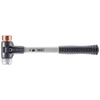 Młotek Simplex z miękkimi obuchami ⌀ 30 mm miedź/elastomer, EH 3734 HALDER