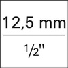 Nasadka 12-kątna 1/2" 11/16"x39,5mm GEDORE