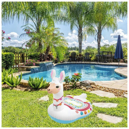 Materac do pływania plażowy Lama 135 x 94 x 112 cm INTEX