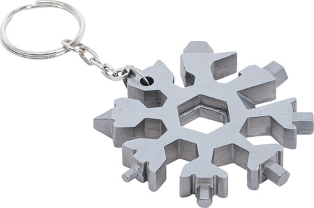 Narzędzie wielofunkcyjne płatek śniegu 18w1 stal szlachetna (85880) BGS