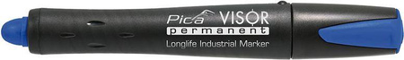Marker permanentny VISOR przemysłowy, niebieski Pica