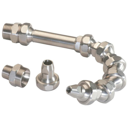 Wąż do chłodziwa, zestaw V2A 1/2" Typ 2 rozmiar przepustu 11mm długość całkowita 240mm