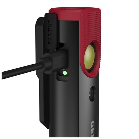 Mini lampa warsztatowa z diodą LED 340 lm i lampą UV, GEDORE RED, R95200111