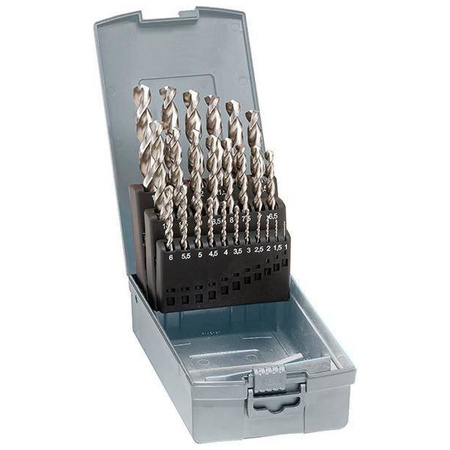 Zestaw wierteł krętych DIN338, HSSE szlifowane, typ VA, 1-10,5mm GÜHRING