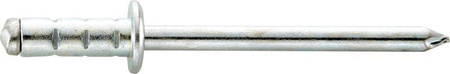 Nit jednostronnie zamyk, stal/stal,łeb płas.-okr. 4x13mm GESIPA