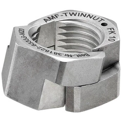 Nakrętka TWINNUT bez kołnierza 6333S-M12 AMF