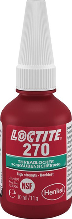 Zabezp.polącz.gwintówych,LOCTITE 270, butelka 10m l Henkel