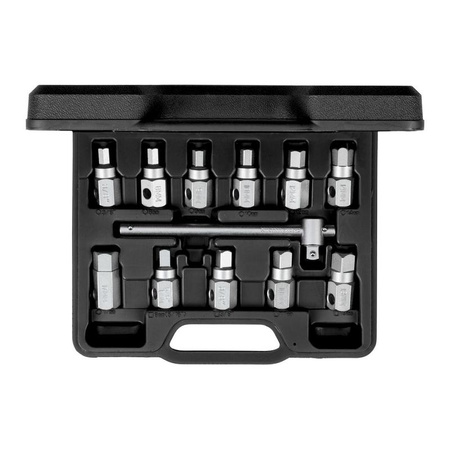 Zestaw kluczy do śrub spustowych oleju i kontroli przekładni, napęd 3/8", 12-częściowy, GEDORE RED, R15553004