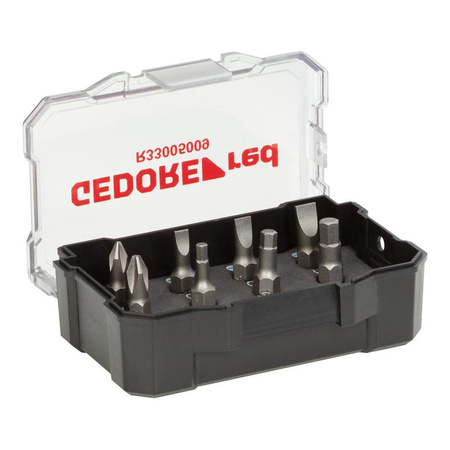 Zestaw bitów 1/4"PH+SL+imbus z magnetycznym uchwytem, 9 elementów, GEDORE RED, R33005009