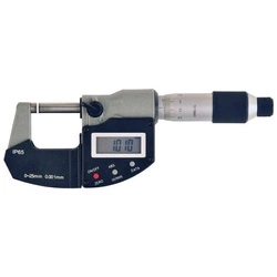 Mikrometr zewnętrzny IP65 cyfrowy,w etui 75-100mm FORMAT