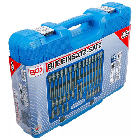 Zestaw 32 nasadek z bitem profil klinowy M5-14 (do RIBE), napęd 12,5 mm (1/2"), BGS 5183