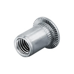 Nitonakrętka stalowa M5 łeb płasko-okrągły do materiałów 3-5,5 mm Goebel