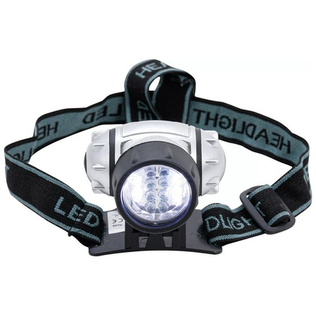Latarka czołowa LED 12 diod LED, BGS Diy 9711