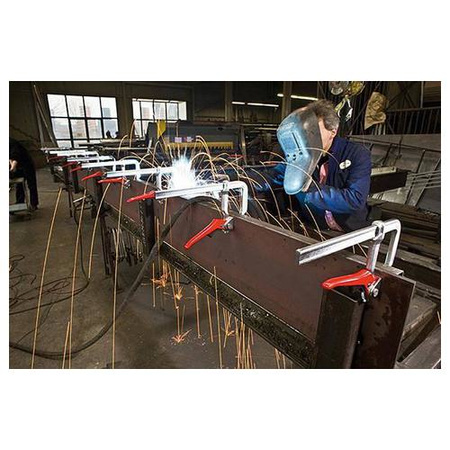 Ścisk dzwigniowy, stalowy 160x80mm BESSEY