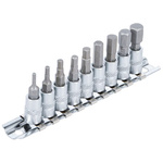 Zestaw nasadek z bitem 6,3 mm 1/4" gniazdo sześciokątne 3/32"- 3/8" calowe 9 szt. (2749) BGS