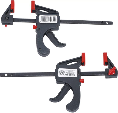 Zestaw 2 ścisków stolarskich 105 mm, BGS DIY 59812