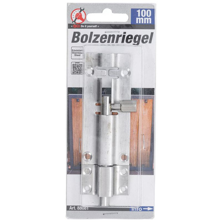 Rygiel stal szlachetna 100 mm, BGS Diy 88081