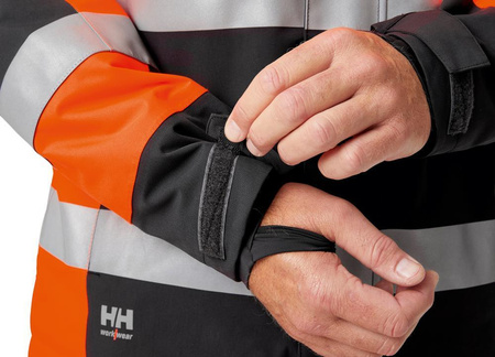Kurtka zimowa ALNA ostrzegawczy pomarańcz/heban rozmiar XL Helly Hansen