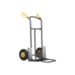 Stalowy wózek transportowy do worków ROLLAX® 946, nośność 200 kg, szufla 187 x 598 mm, HAEMMERLIN