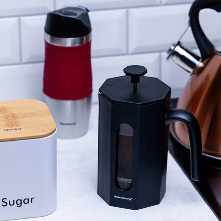 Zaparzacz tłokowy do kawy/herbaty, 0,60L Klausberg, KB-7677