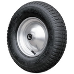 Koło zapasowe do taczki 400/100mm - łożysko kulkowe, oś 17 mm, Praktica CAPITO