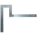 Kątownik do złączy kołnierzowych 300 x 300 mm ocynkowany FORMAT