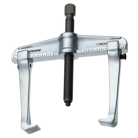Ściągacz uniwersalny 2-ramienny z hakami stalowymi i blokadą haków 340 x 200 mm, Gedore 1.06/3A1-B, 1956396