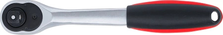 Grzechotka dwukierunkowa z drobnym uzębieniem 12,5 mm (1/2"), BGS DIY 519