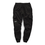Spodnie dresowe o wąskim kroju, czarne, Rozmiar XL, Scruffs T56160