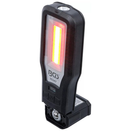 Lampa robocza COB-LED składana ze stacją ładowania, BGS 85347