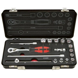 Zestaw końcówek wymiennych klucza nasadowego 3/8" 17-częściowy FORMAT