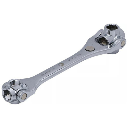 Klucz specjalny 8w1 z trzpieniem sześciokątnym 12-19 mm, BGS Diy 7075