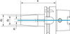 Oprawka skurczowa D69863A HSK-A63 18x120mm Fortis