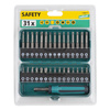 Zestaw końcówek Safety do śrub specjalnych w metalowej kasecie WOLFCRAFT