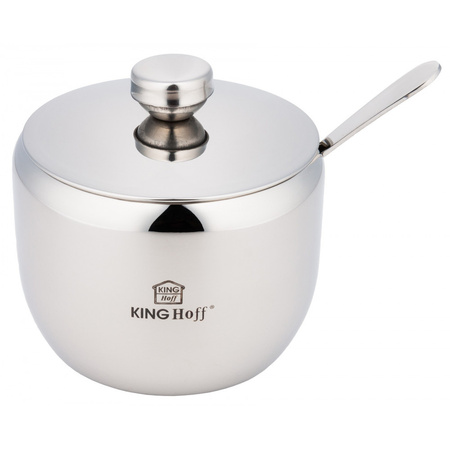 Cukiernica stalowa z łyżeczką 560 ml KINGHoff