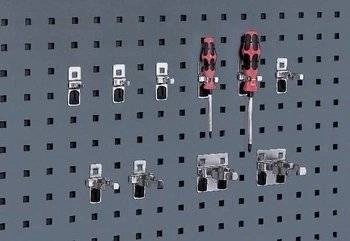 Zacisk mocujący do płyt perfor. 38mm 5szt BOTT